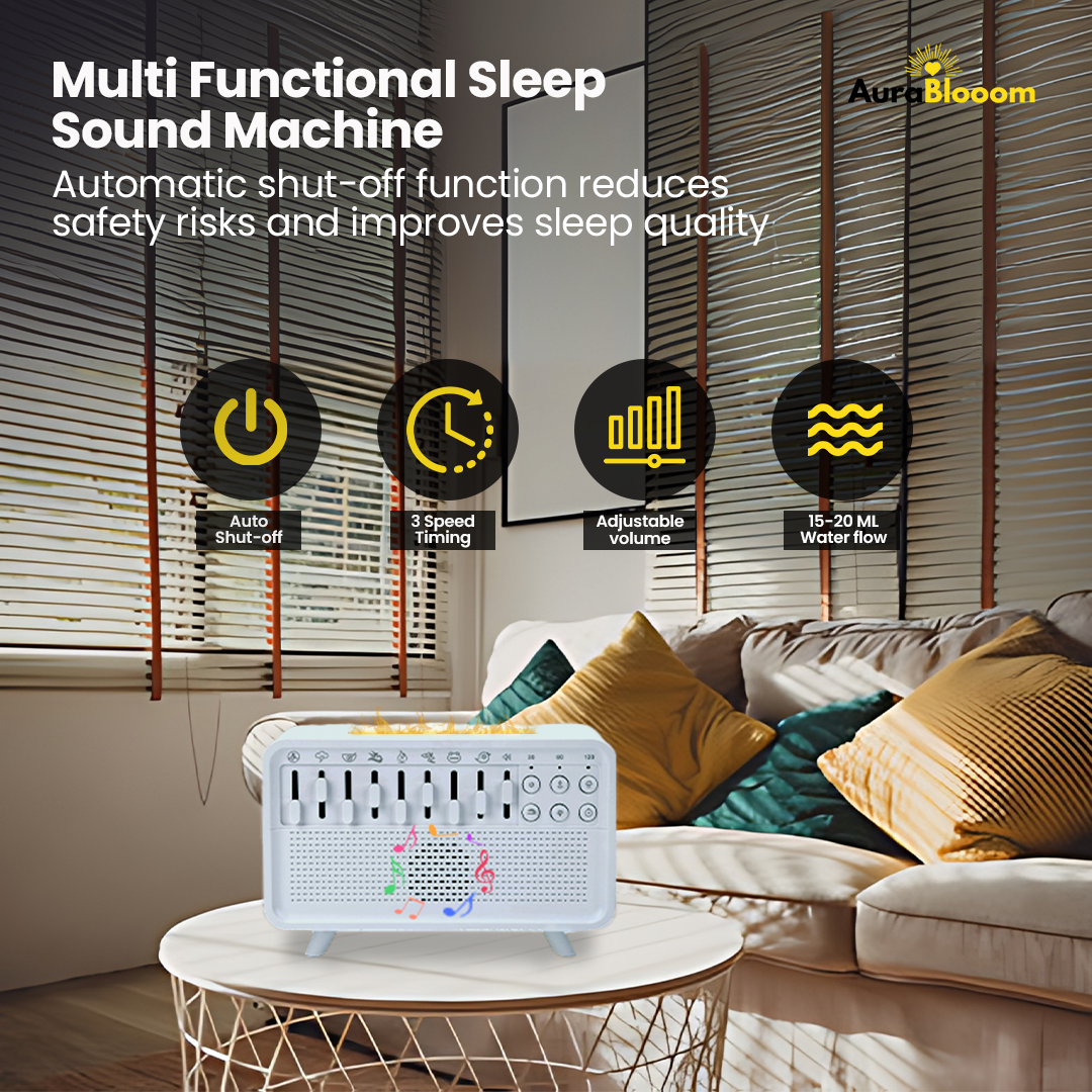 AuraBlooom- Bluetooth Aroma Music Diffuser