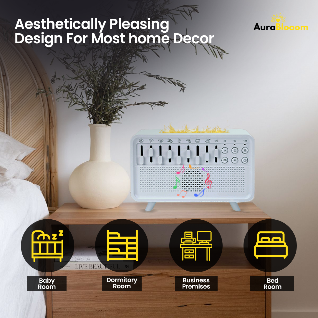 AuraBlooom- Bluetooth Aroma Music Diffuser
